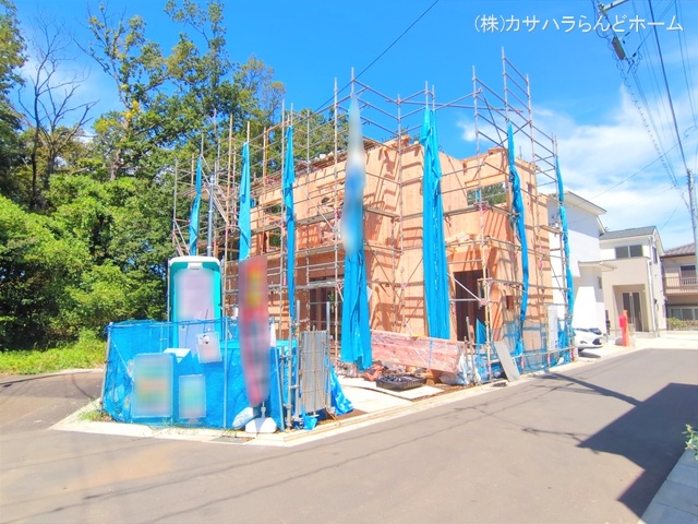 埼玉県川越市南大塚6丁目の新築戸建て上棟写真 2025年9月5日撮影