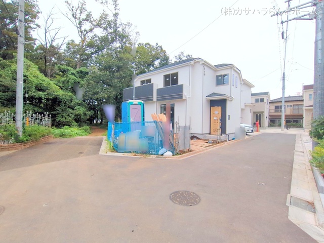 埼玉県川越市南大塚6丁目の新築戸建て外構写真 2025年10月13日撮影