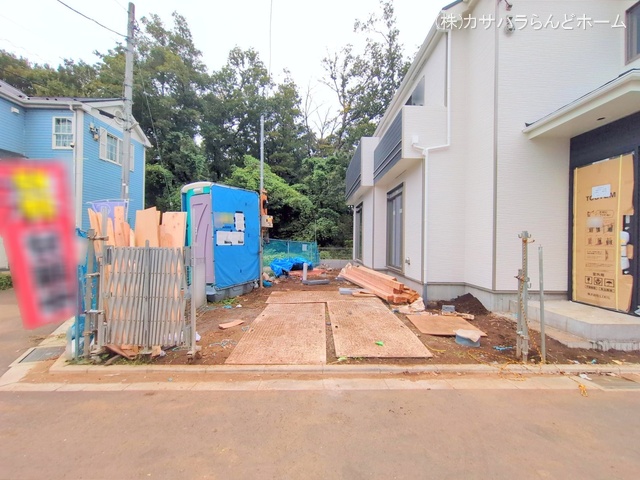 埼玉県川越市南大塚6丁目の新築戸建て外構写真 2025年10月13日撮影