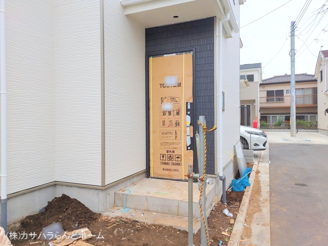 埼玉県川越市南大塚6丁目の新築戸建て外構写真 2025年10月13日撮影