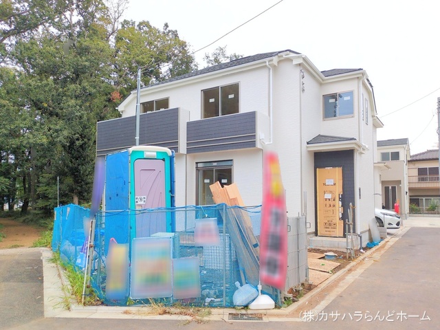 埼玉県川越市南大塚6丁目の新築戸建て外構写真 2025年10月13日撮影