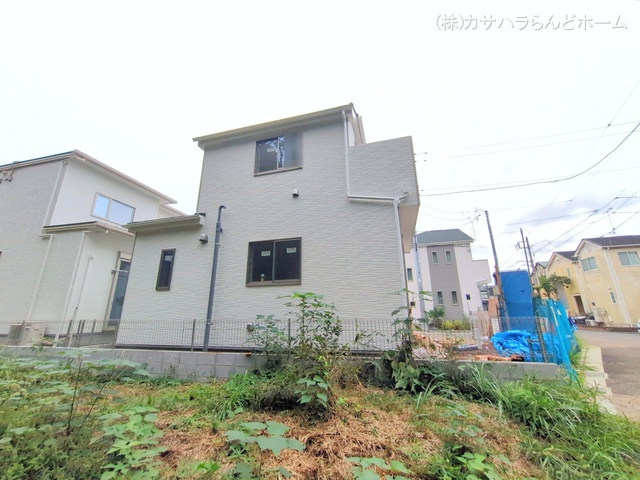 埼玉県川越市南大塚6丁目の新築戸建て外構写真 2025年10月13日撮影