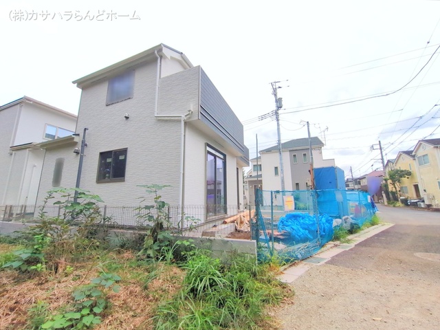 埼玉県川越市南大塚6丁目の新築戸建て外構写真 2025年10月13日撮影