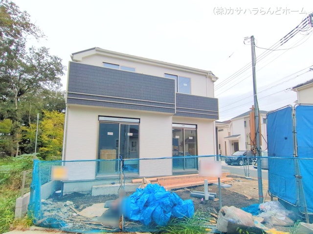 埼玉県川越市南大塚6丁目の新築戸建て外構写真 2025年10月13日撮影