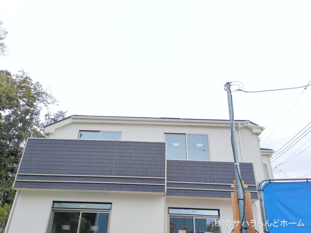 埼玉県川越市南大塚6丁目の新築戸建て外構写真 2025年10月13日撮影