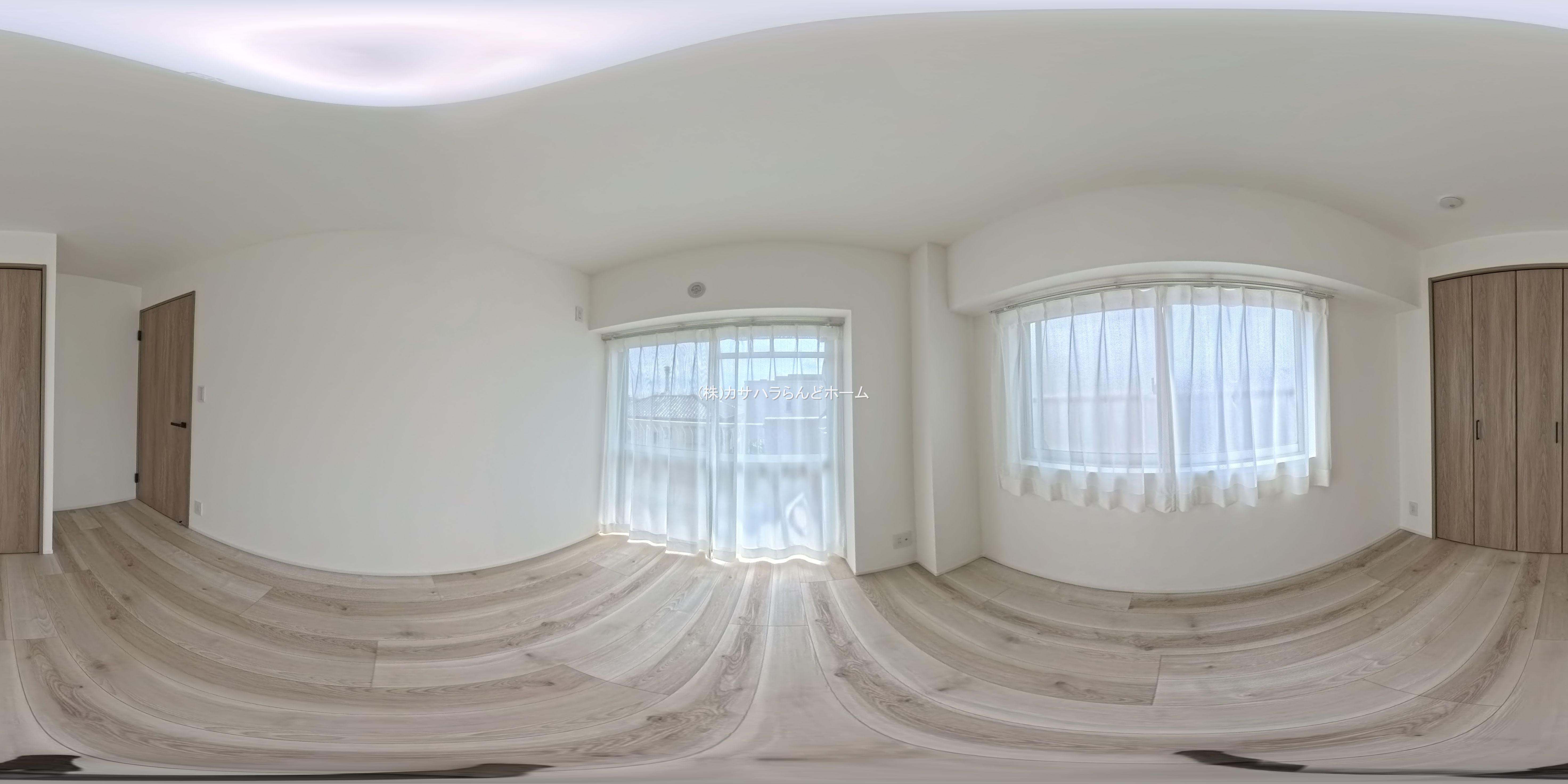 埼玉県川越市新宿町３丁目のマンション『川越新宿マンション』パノラマ（居室メイン）写真 2025年8月27日撮影