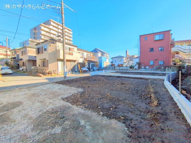 埼玉県川越市仙波町3丁目の新築戸建て更地・土地写真 2024年12月16日撮影