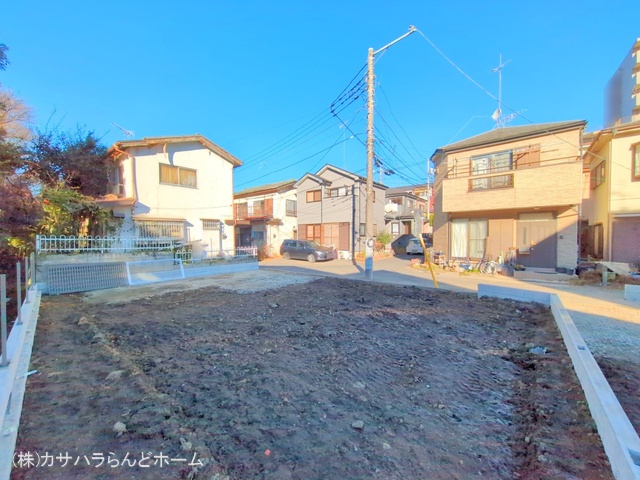 埼玉県川越市仙波町3丁目の新築戸建て更地・土地写真 2024年12月16日撮影