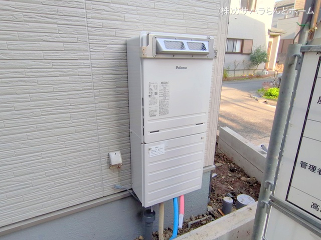 埼玉県川越市仙波町3丁目の新築戸建て外構写真 2025年3月25日撮影