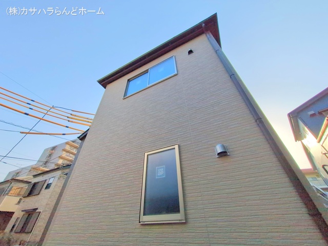 埼玉県川越市仙波町3丁目の新築戸建て外構写真 2025年3月25日撮影