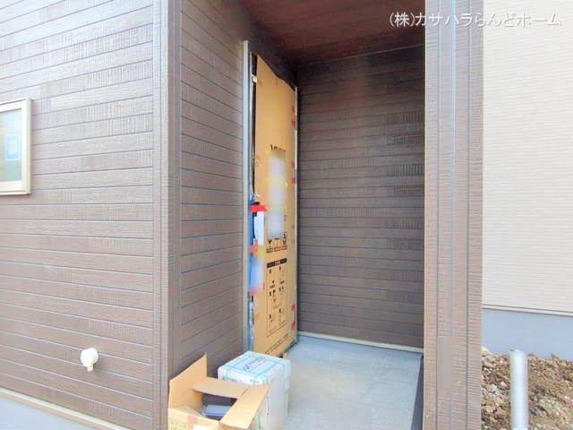 埼玉県川越市仙波町3丁目の新築戸建て外構写真 2025年3月25日撮影
