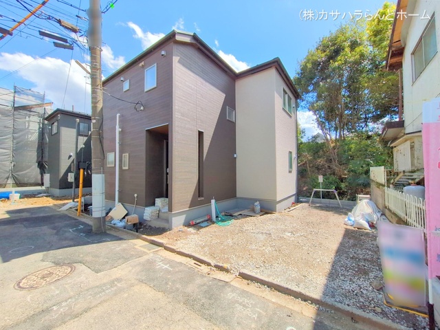 埼玉県川越市仙波町3丁目の新築戸建て外構写真 2025年4月14日撮影