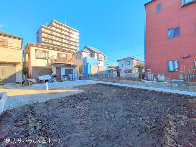 埼玉県川越市仙波町3丁目の新築戸建て更地・土地写真 2024年12月16日撮影