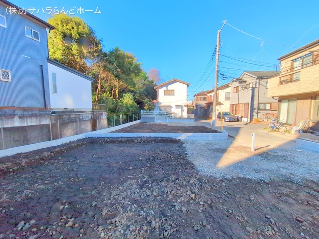 埼玉県川越市仙波町3丁目の新築戸建て更地・土地写真 2024年12月16日撮影
