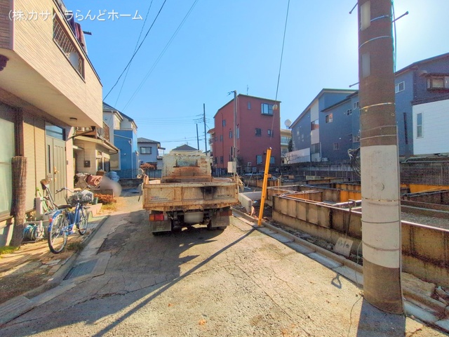 埼玉県川越市仙波町3丁目の新築戸建て基礎写真 2025年1月14日撮影