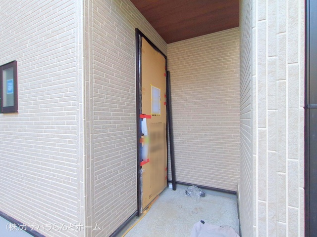 埼玉県川越市仙波町3丁目の新築戸建て外構写真 2025年3月25日撮影