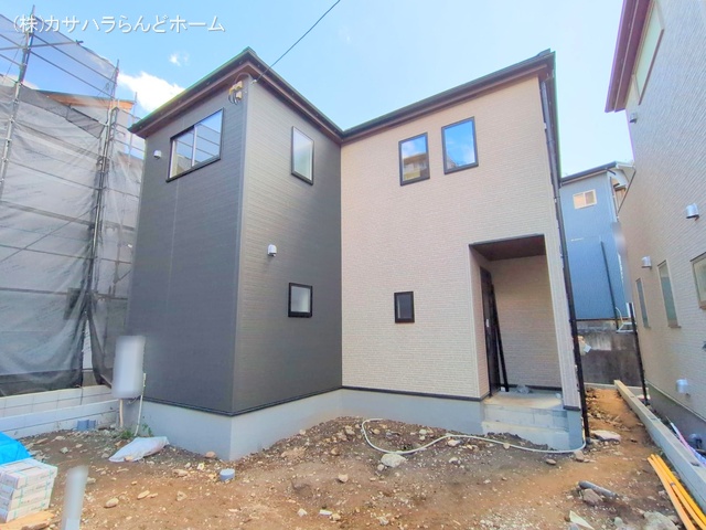 埼玉県川越市仙波町3丁目の新築戸建て外構写真 2025年4月14日撮影