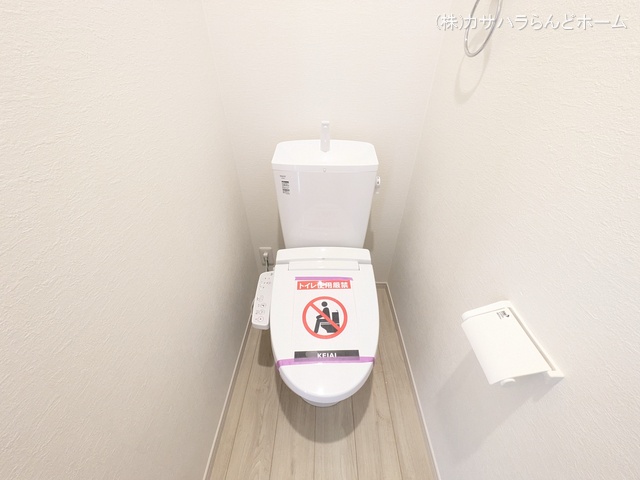 埼玉県川越市宮元町の新築戸建てトイレ写真 2025年8月28日撮影