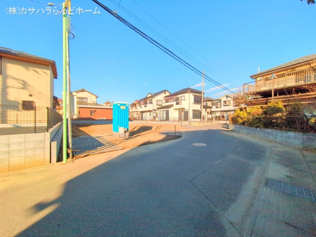 埼玉県川越市宮元町の新築戸建て更地・土地写真 2025年1月27日撮影