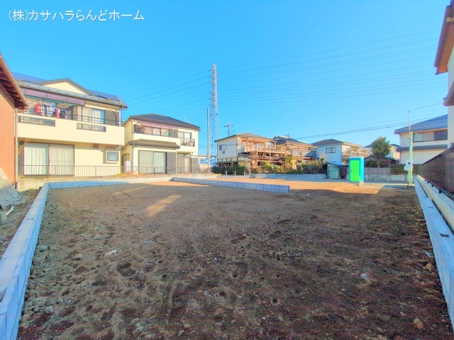 埼玉県川越市宮元町の新築戸建て更地・土地写真 2025年1月27日撮影