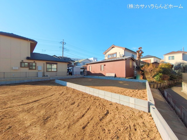 埼玉県川越市宮元町の新築戸建て更地・土地写真 2025年1月27日撮影