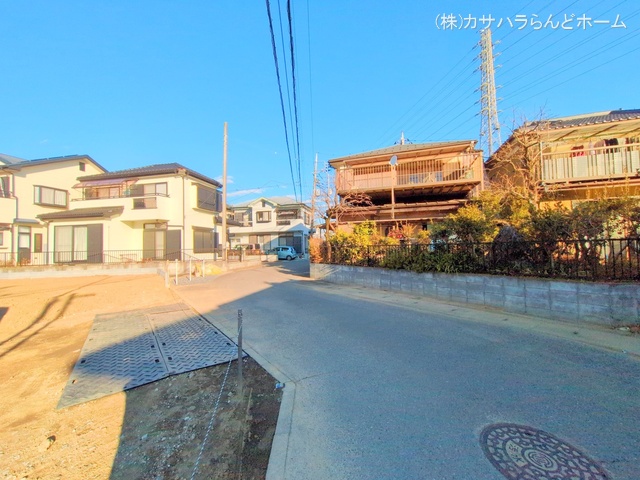 埼玉県川越市宮元町の新築戸建て更地・土地写真 2025年1月27日撮影