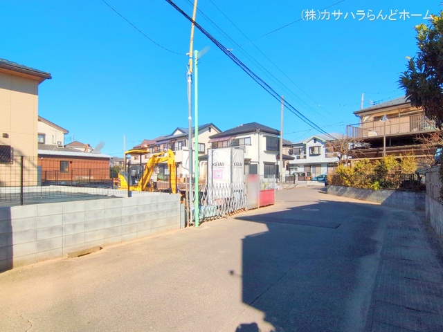 埼玉県川越市宮元町の新築戸建て基礎写真 2025年2月19日撮影