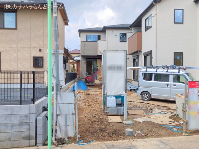 埼玉県川越市宮元町の新築戸建て外構写真 2025年4月14日撮影