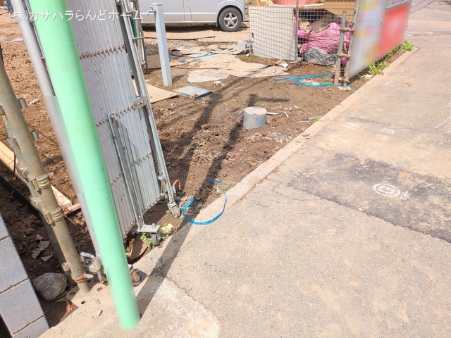 埼玉県川越市宮元町の新築戸建て外構写真 2025年4月14日撮影