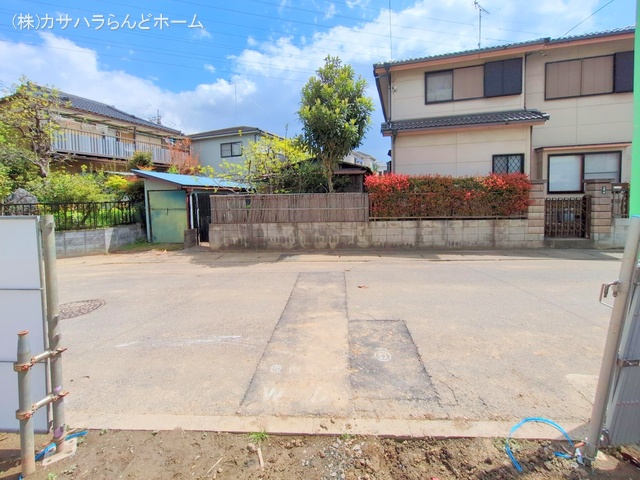 埼玉県川越市宮元町の新築戸建て外構写真 2025年4月14日撮影