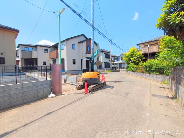 埼玉県川越市宮元町の新築戸建て外構写真 2025年5月12日撮影