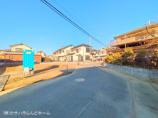 埼玉県川越市宮元町の新築戸建て更地・土地写真 2025年1月27日撮影