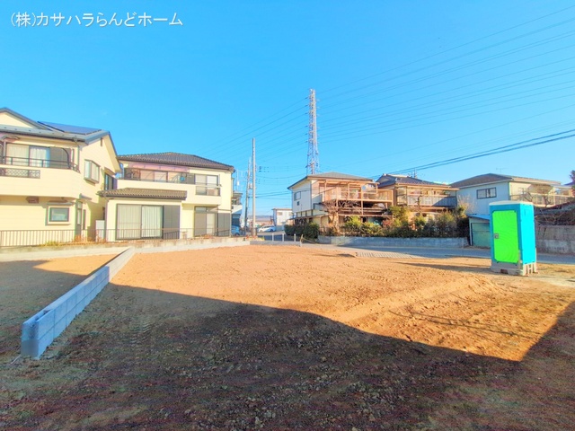 埼玉県川越市宮元町の新築戸建て更地・土地写真 2025年1月27日撮影