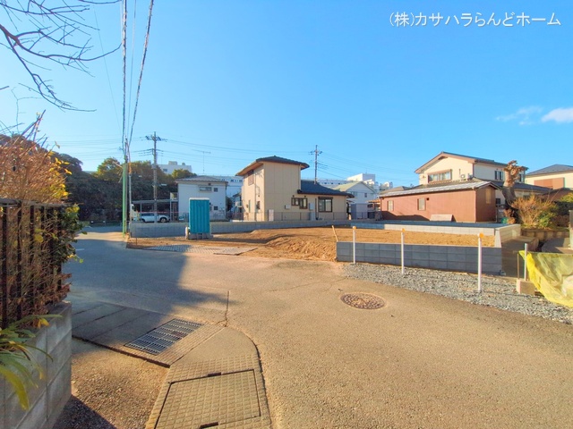 埼玉県川越市宮元町の新築戸建て更地・土地写真 2025年1月27日撮影