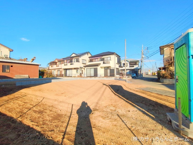 埼玉県川越市宮元町の新築戸建て更地・土地写真 2025年1月27日撮影