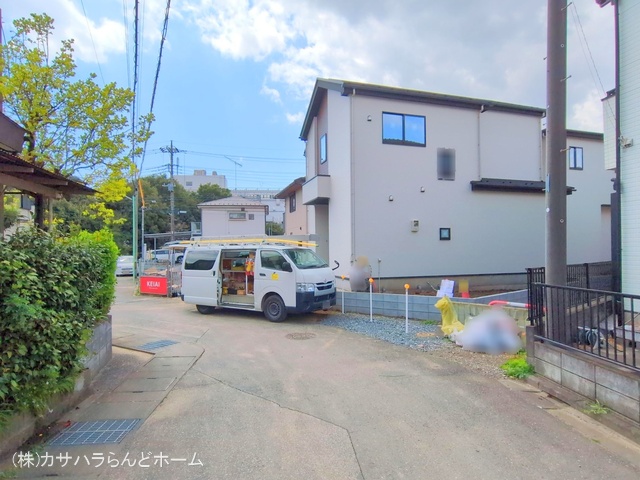 埼玉県川越市宮元町の新築戸建て外構写真 2025年4月14日撮影