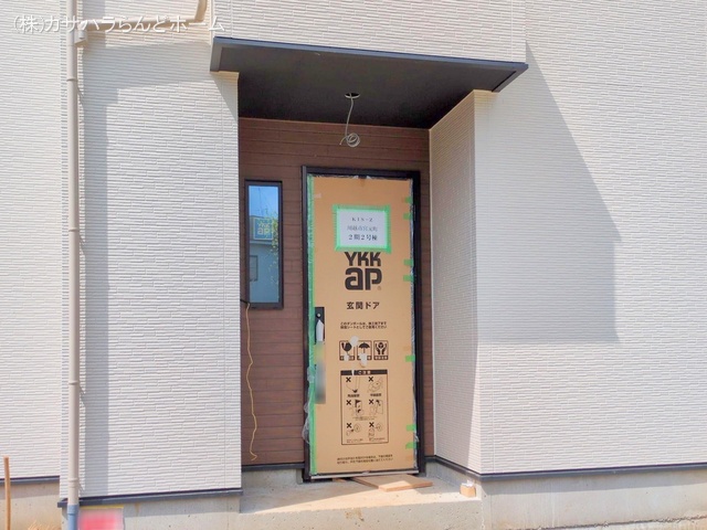 埼玉県川越市宮元町の新築戸建て外構写真 2025年4月14日撮影