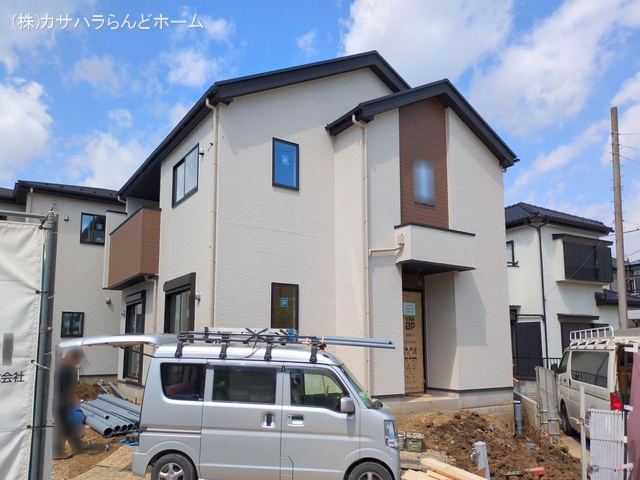 埼玉県川越市宮元町の新築戸建て外構写真 2025年4月14日撮影
