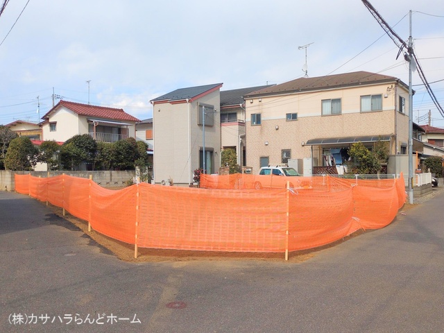 埼玉県川越市大字寺尾の新築戸建て更地・土地写真 2025年2月16日撮影