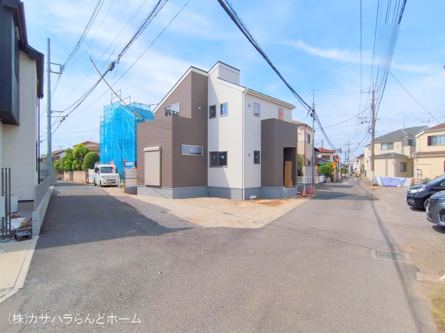 埼玉県川越市大字寺尾の新築戸建て外構写真 2025年5月14日撮影