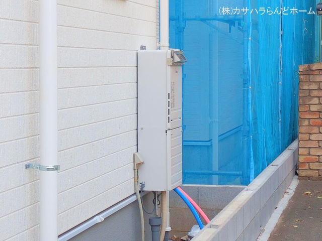 埼玉県川越市大字寺尾の新築戸建て外構写真 2025年5月14日撮影