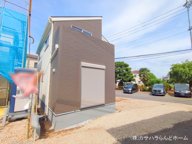 埼玉県川越市大字寺尾の新築戸建て外構写真 2025年5月14日撮影