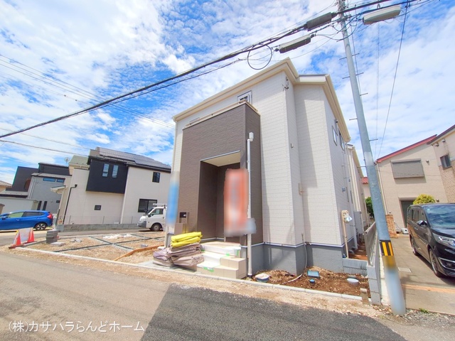 埼玉県川越市大字寺尾の新築戸建て外構写真 2025年6月3日撮影