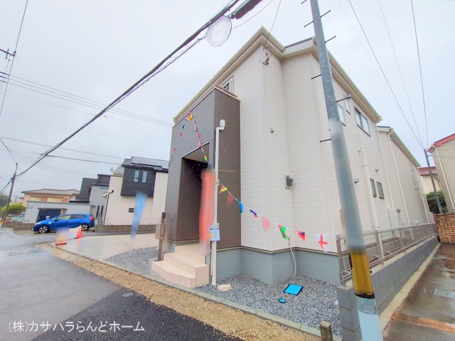 埼玉県川越市大字寺尾の新築戸建て完成写真 2025年6月24日撮影