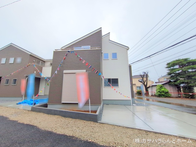 埼玉県川越市大字寺尾の新築戸建て完成写真 2025年6月24日撮影