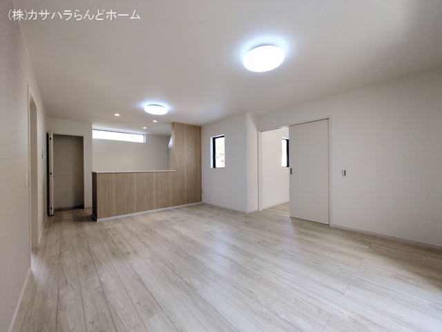 埼玉県川越市大字今福の新築戸建てリビング写真 2025年8月28日撮影
