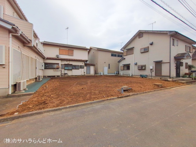 埼玉県川越市大字今福の新築戸建て更地・土地写真 2025年3月10日撮影