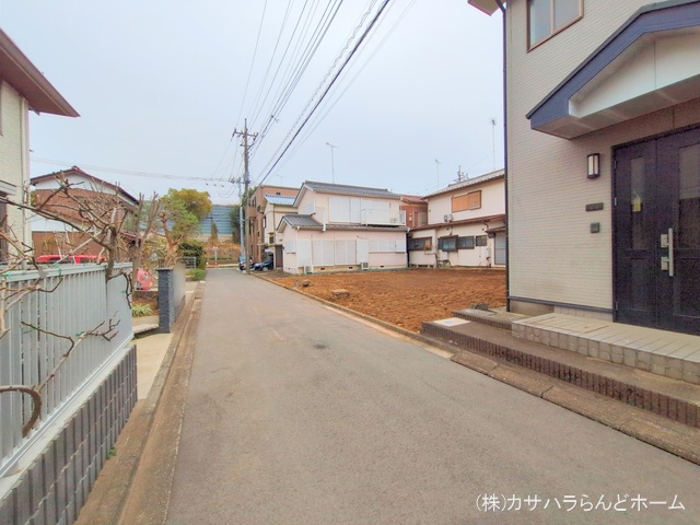 埼玉県川越市大字今福の新築戸建て更地・土地写真 2025年3月10日撮影