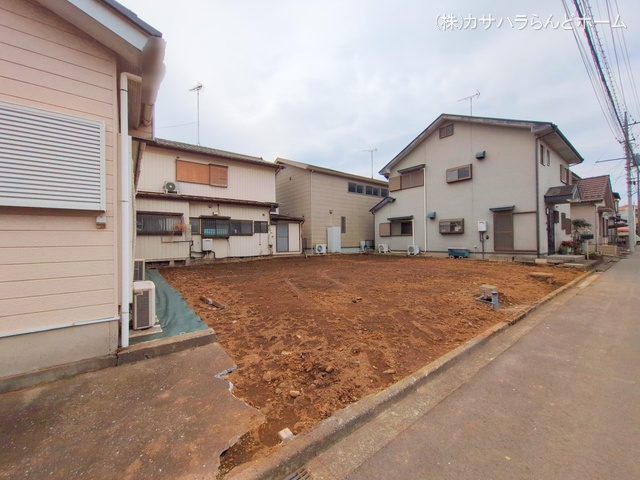 埼玉県川越市大字今福の新築戸建て更地・土地写真 2025年3月10日撮影