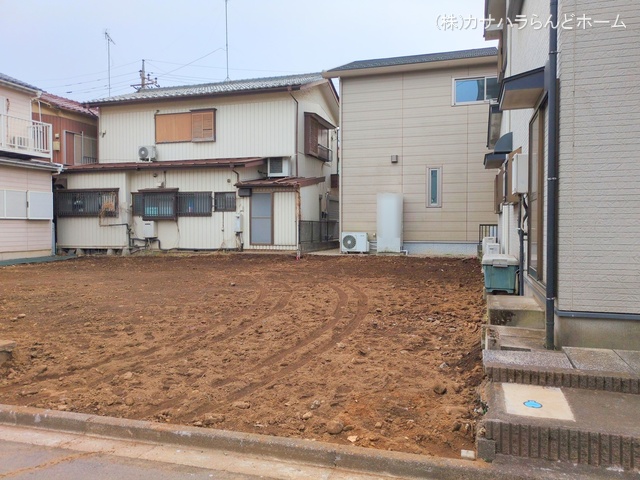 埼玉県川越市大字今福の新築戸建て更地・土地写真 2025年3月10日撮影